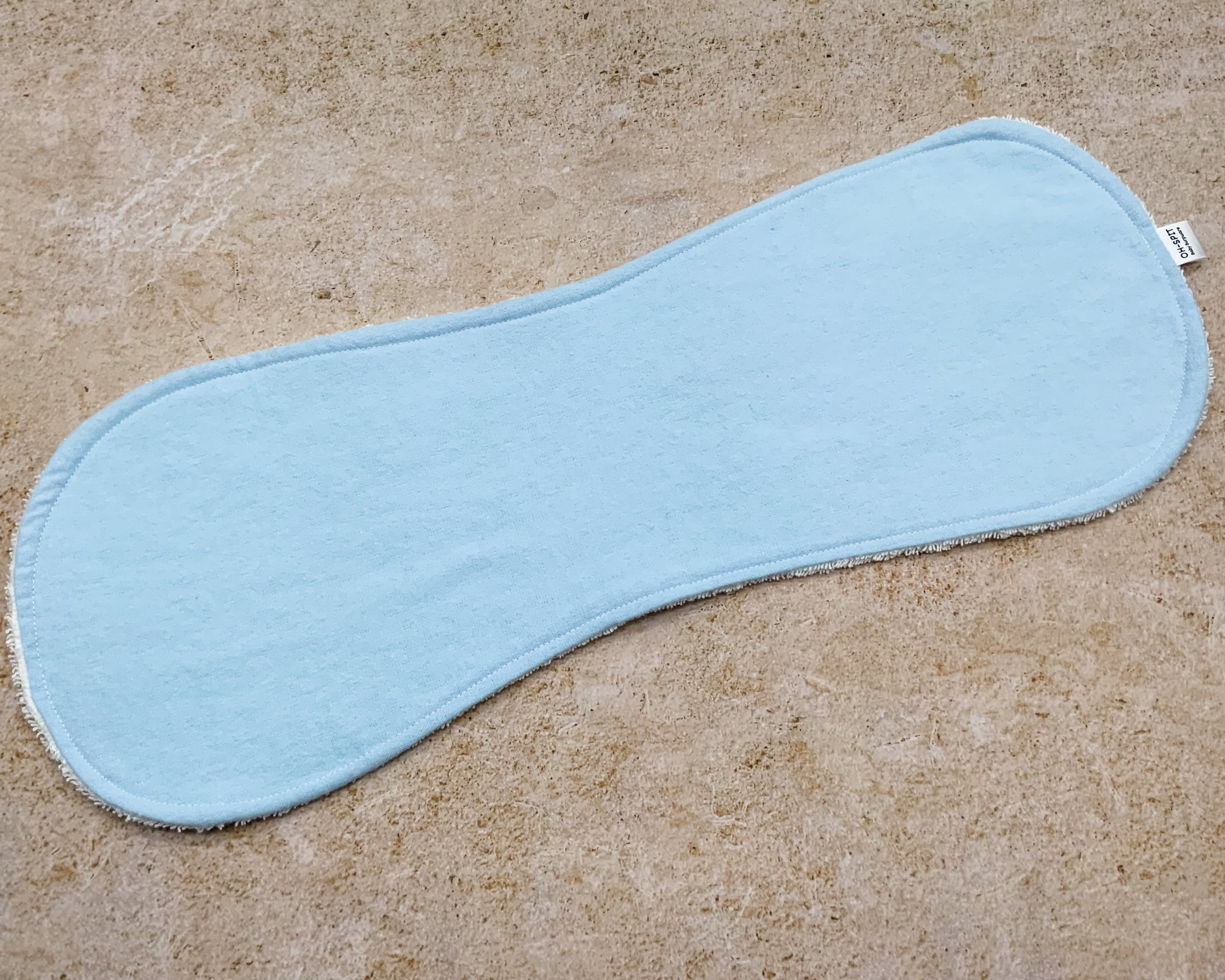 Iceberg Blue Burp Cloths