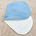 Load image into Gallery viewer, Sky Blue Soft Pastel Burp Cloths
