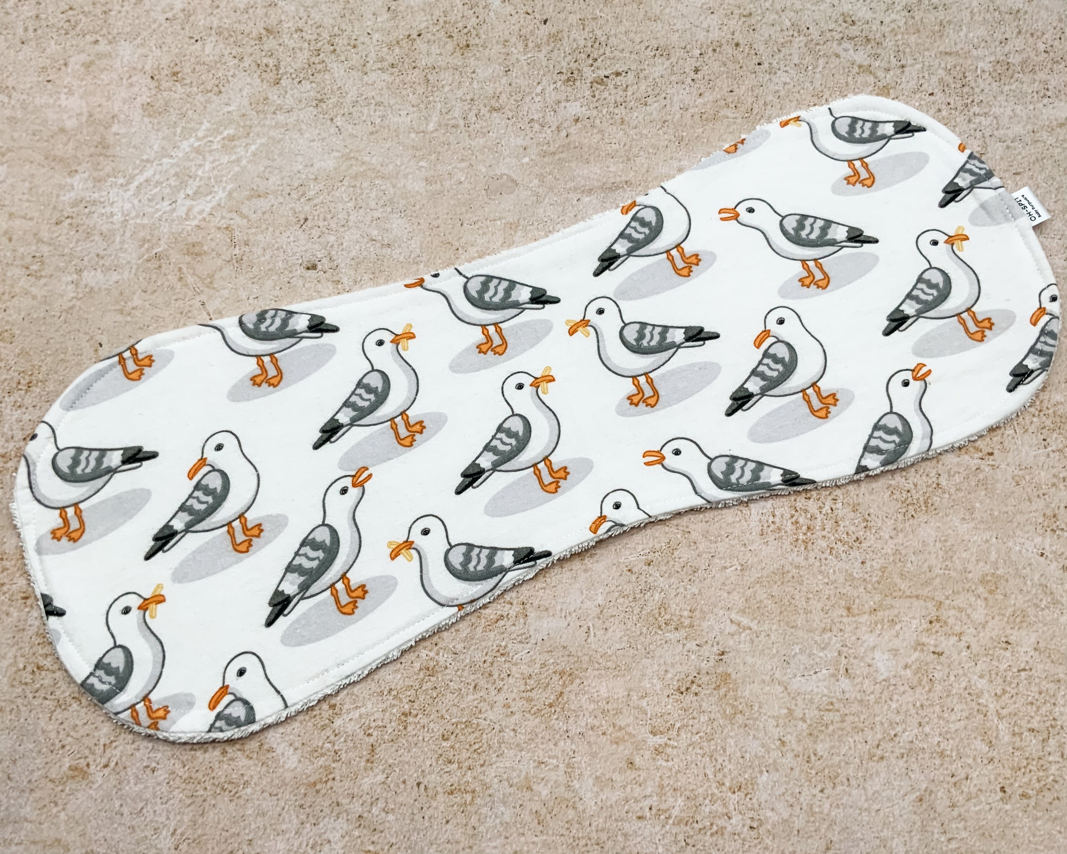 Seagull Burp Cloths