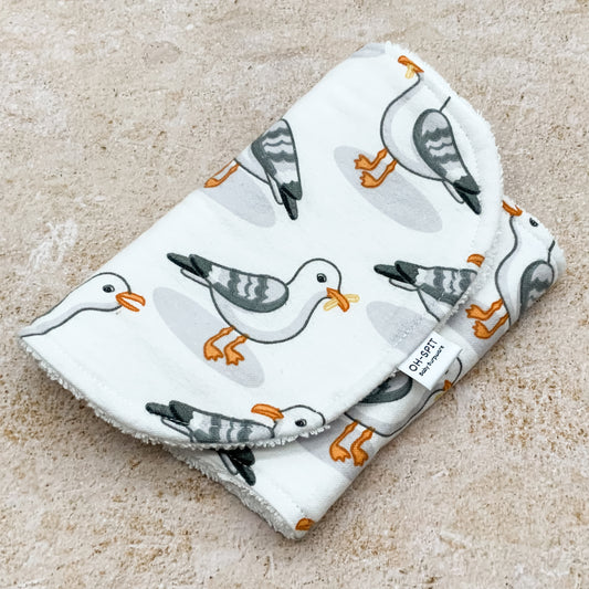 Seagull Burp Cloths