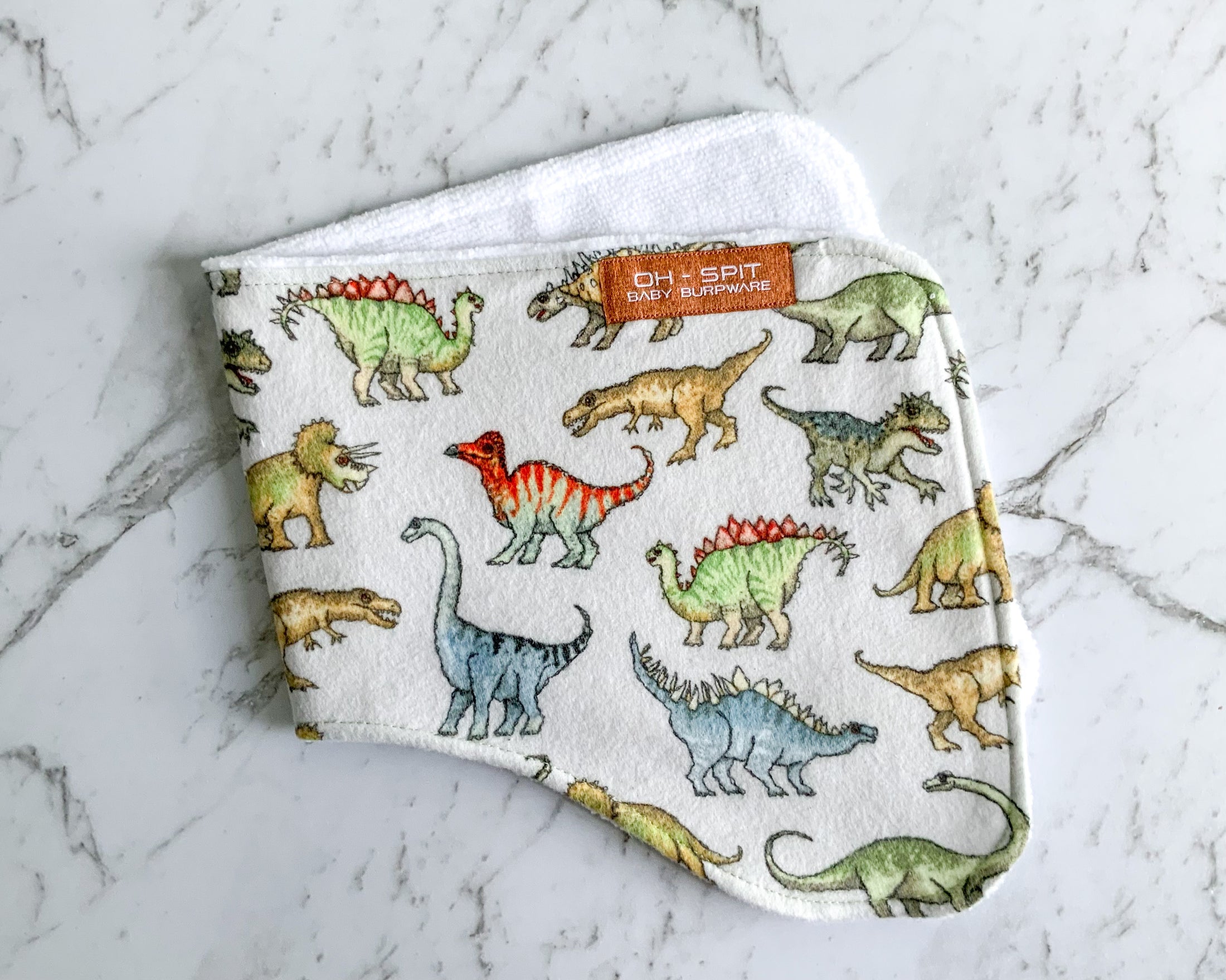 SALE - Velour Towelling Burp Cloths