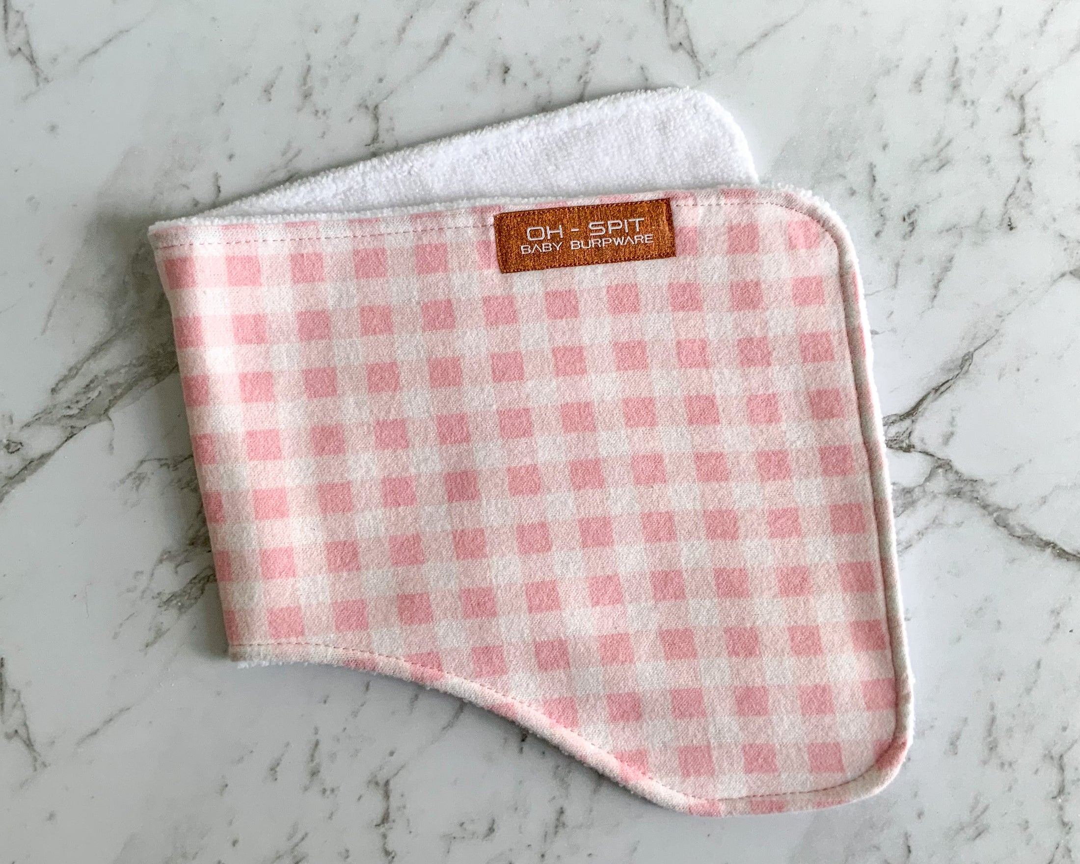 SALE - Velour Towelling Burp Cloths
