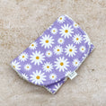 Load image into Gallery viewer, Purple Daisy Days Burp Cloths
