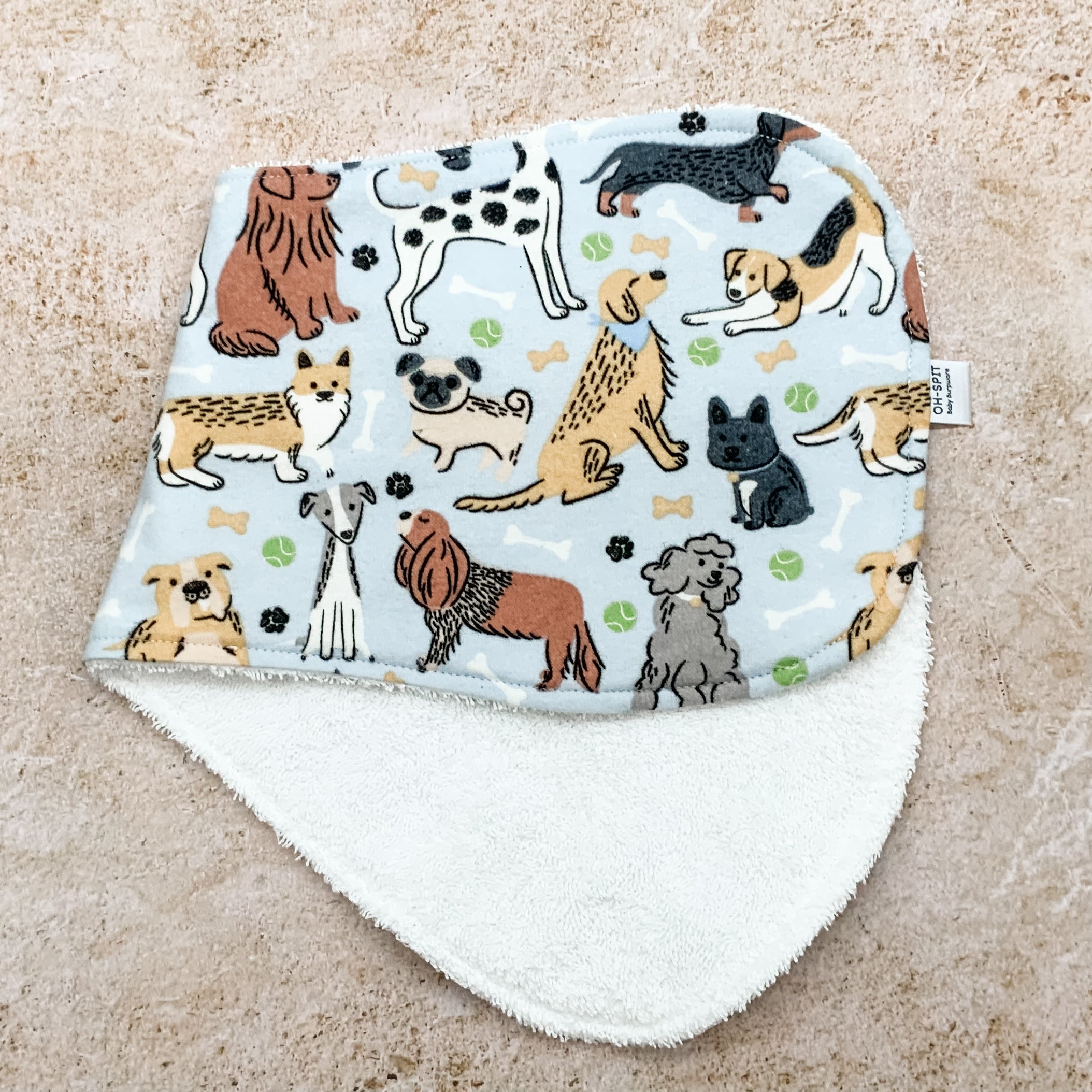 Who's A Good Boy Burp Cloths