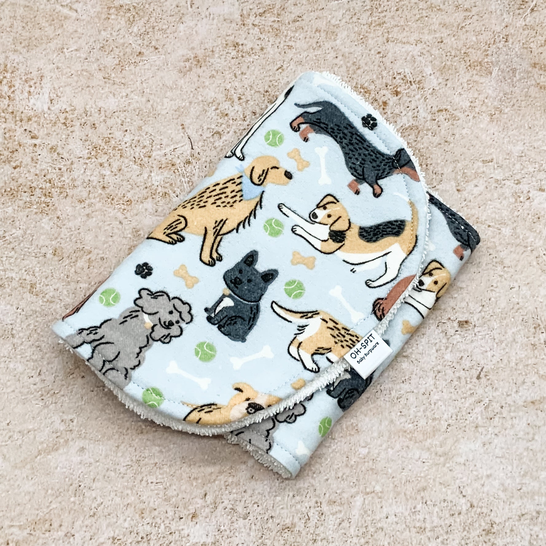 Who's A Good Boy Burp Cloths