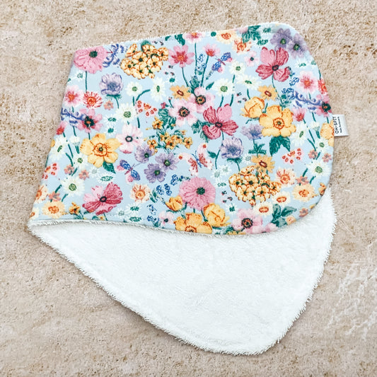 Secret Garden Burp Cloths