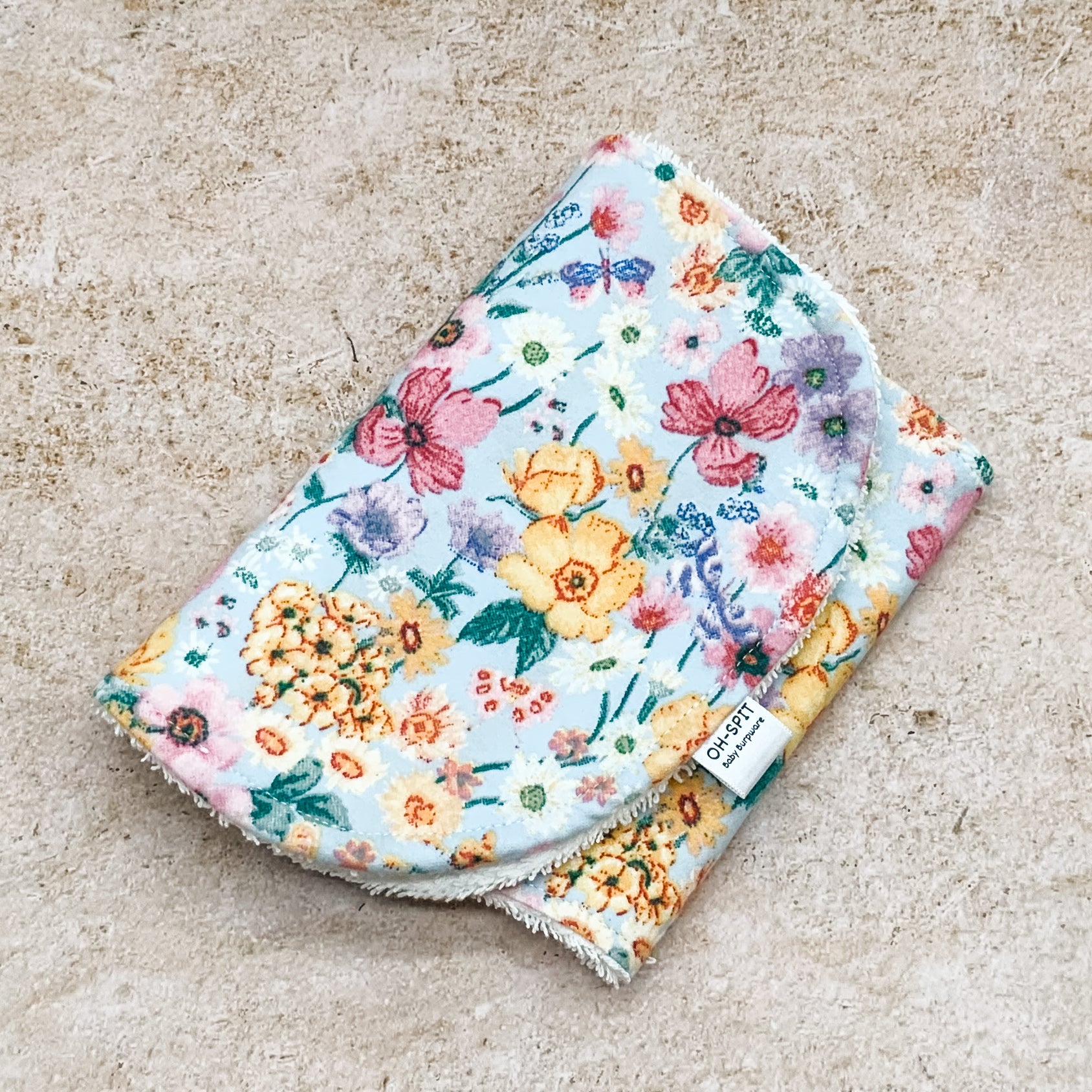 Secret Garden Burp Cloths