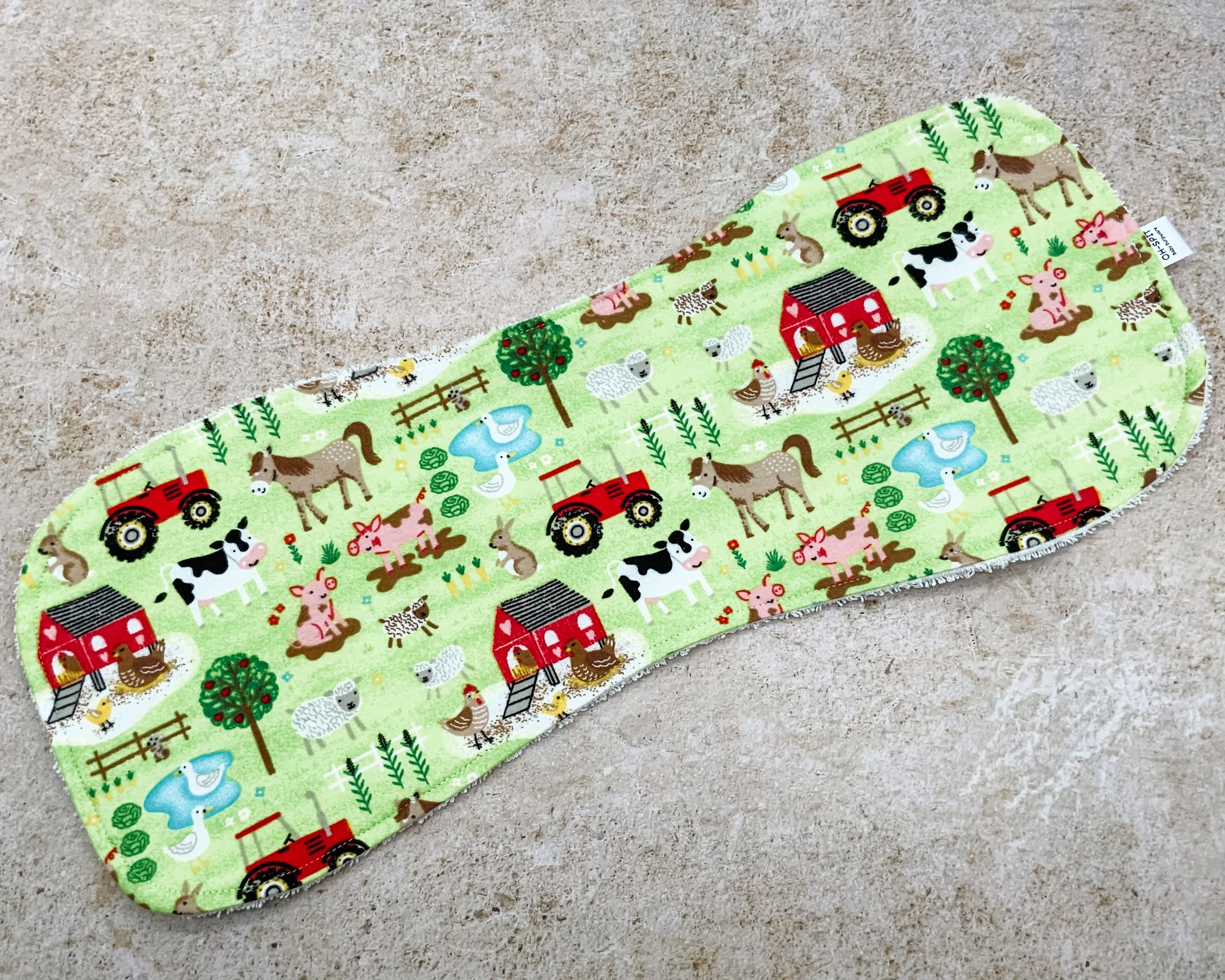 E-I-E-I-O Burp Cloths