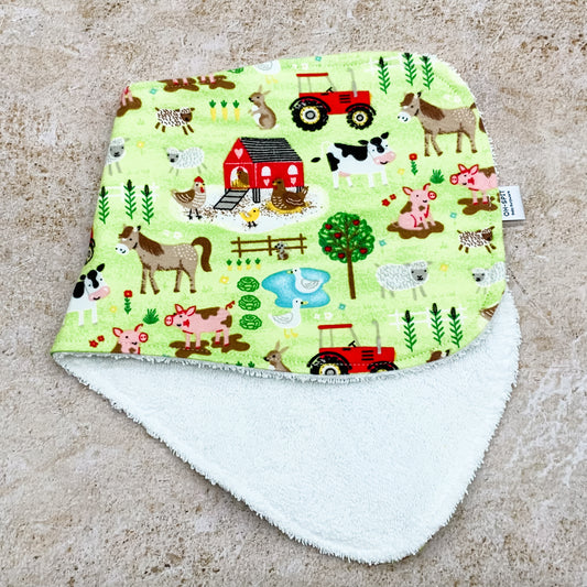 E-I-E-I-O Burp Cloths