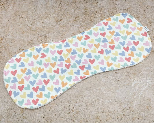 Sweet Hearts Burp Cloths