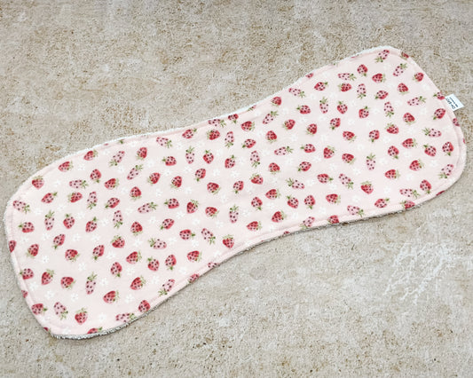 Berry Kiss Burp Cloths