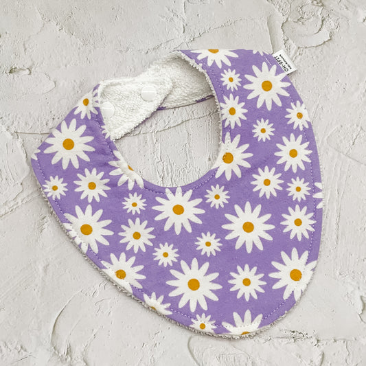 Purple Daisy Days Signature Bib