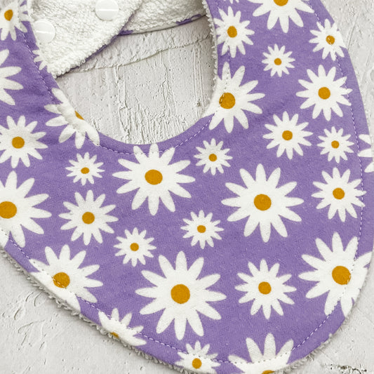 Purple Daisy Days Signature Bib