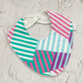 Load image into Gallery viewer, Lolly Stripes Signature Bib
