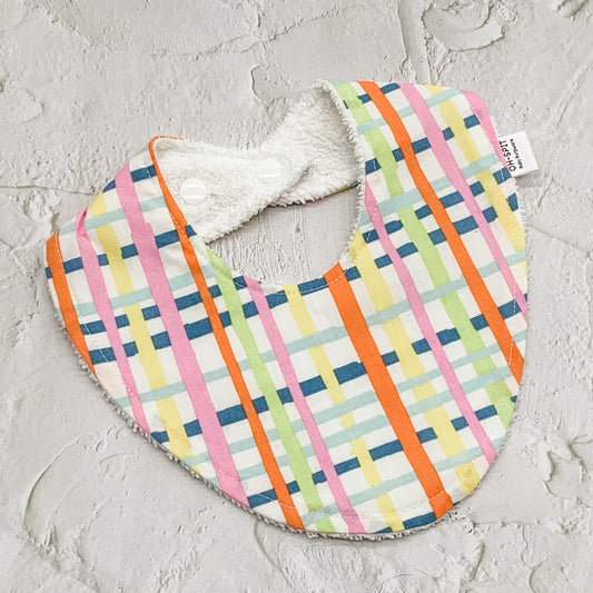 Candy Stripe Signature Bib