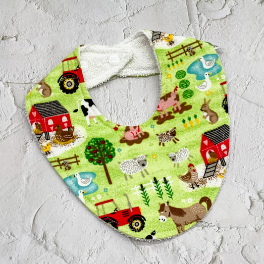 E-I-E-I-O Signature Bib