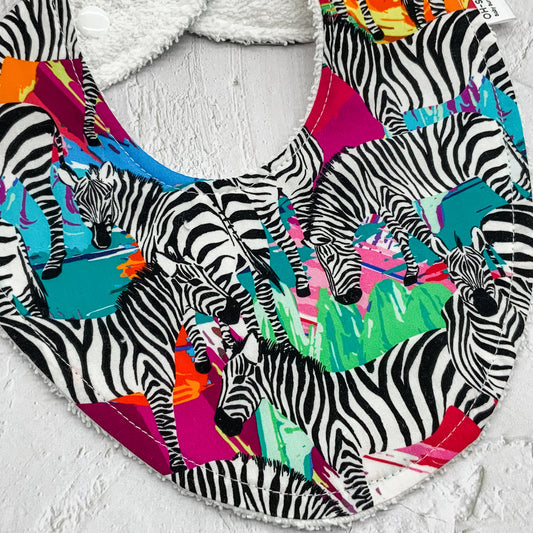 Wild Zebras Signature Bib