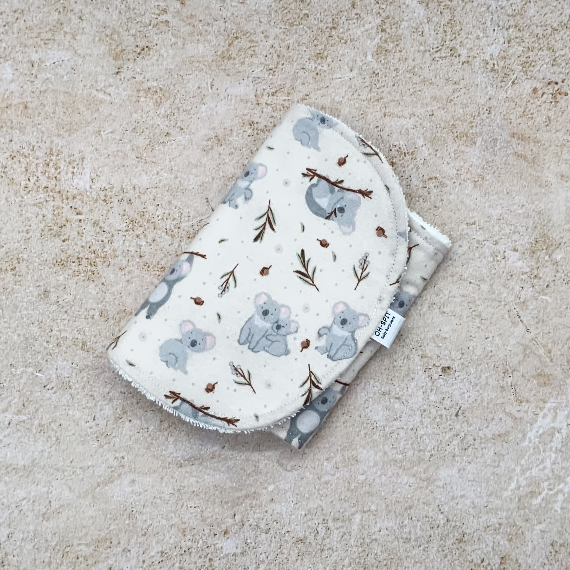 Koala Cuddles Burp Cloths
