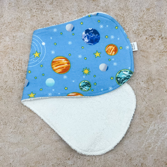 Galaxy Burp Cloths