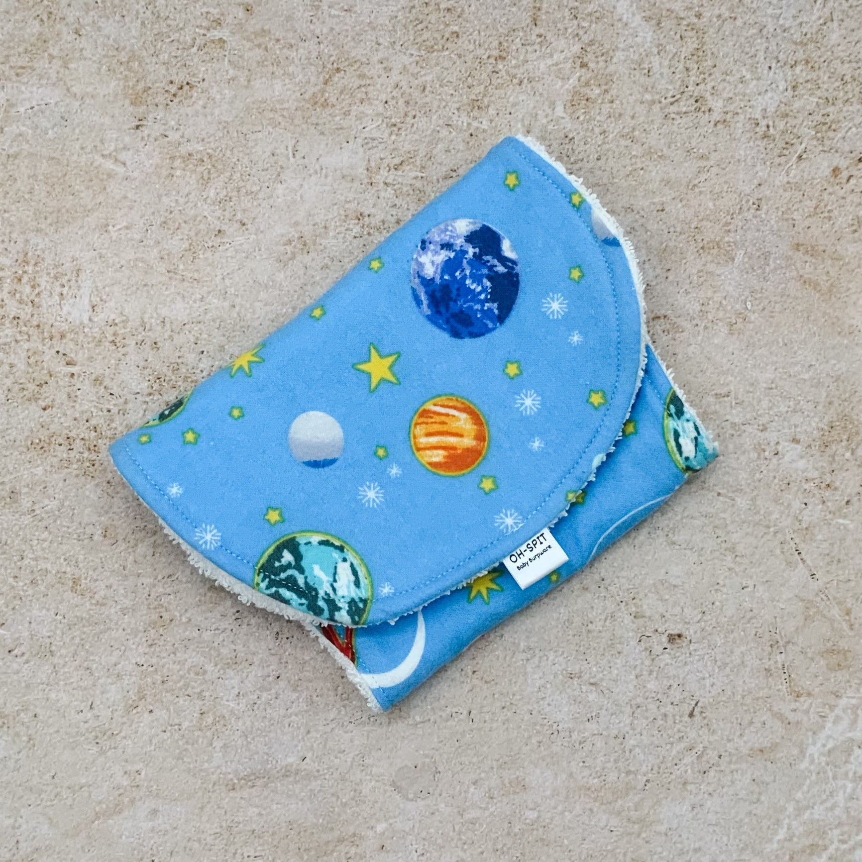 Galaxy Burp Cloths