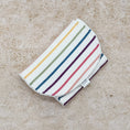 Load image into Gallery viewer, Rainbow Stripes Burp Cloths
