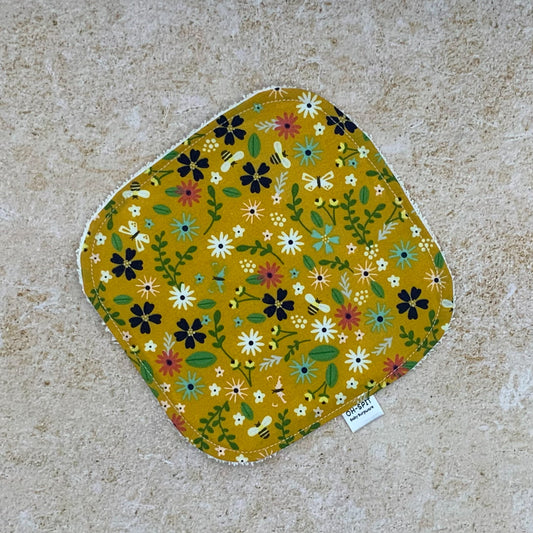 Washcloth - Mustard Blooms