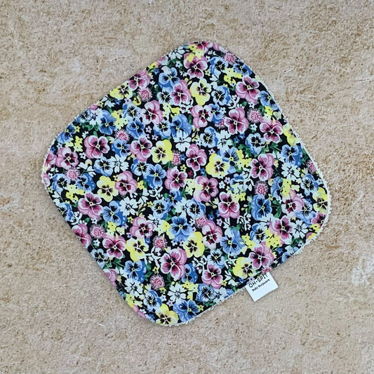 Washcloth - Pansies