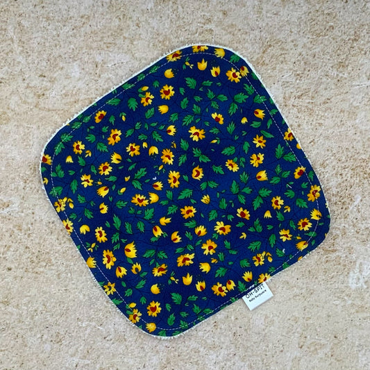 Washcloth - Yellow Blossoms