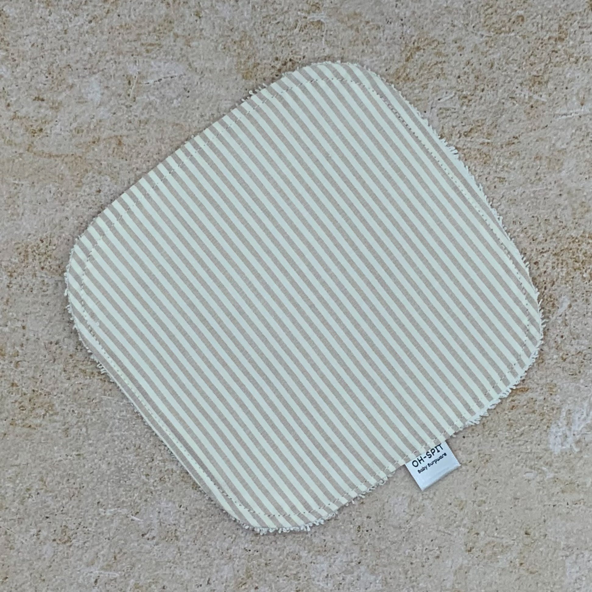Washcloth - Beige Stripes