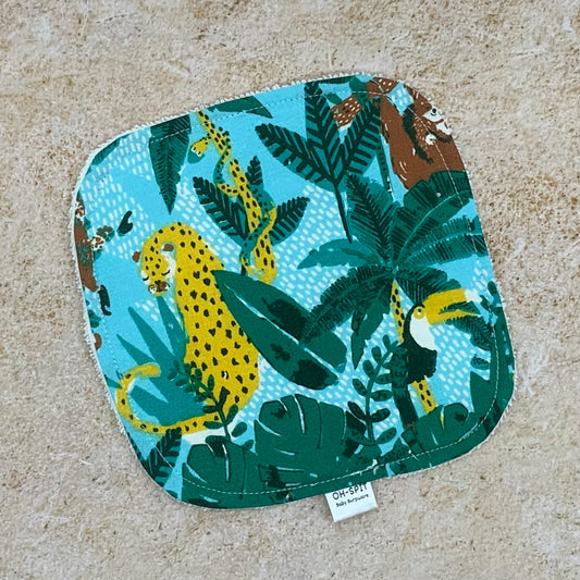 Washcloth - Jungle Leaves