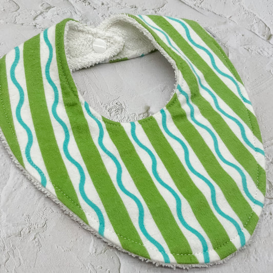 Lime Lollypop Signature Bib