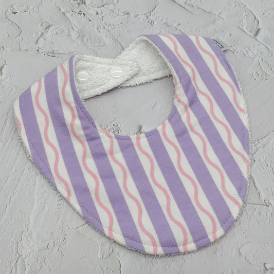 Lilac Lollypop Signature Bib