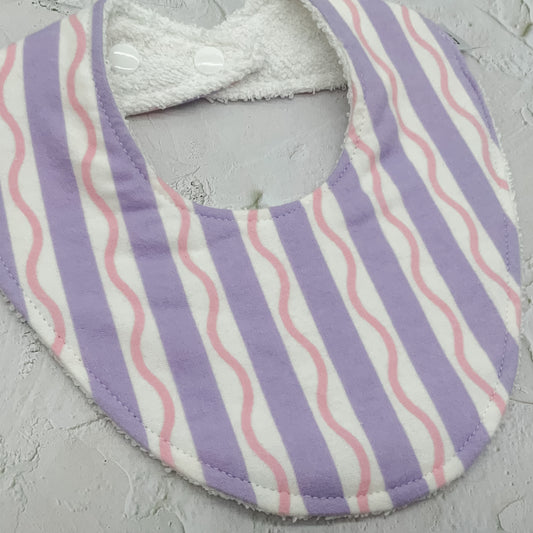 Lilac Lollypop Signature Bib