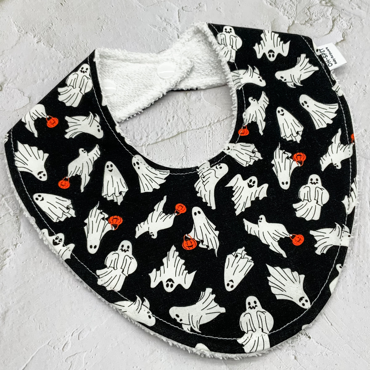 Spooky Halloween Signature Bib