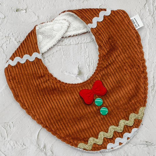 Red Gingie Christmas Signature Bib