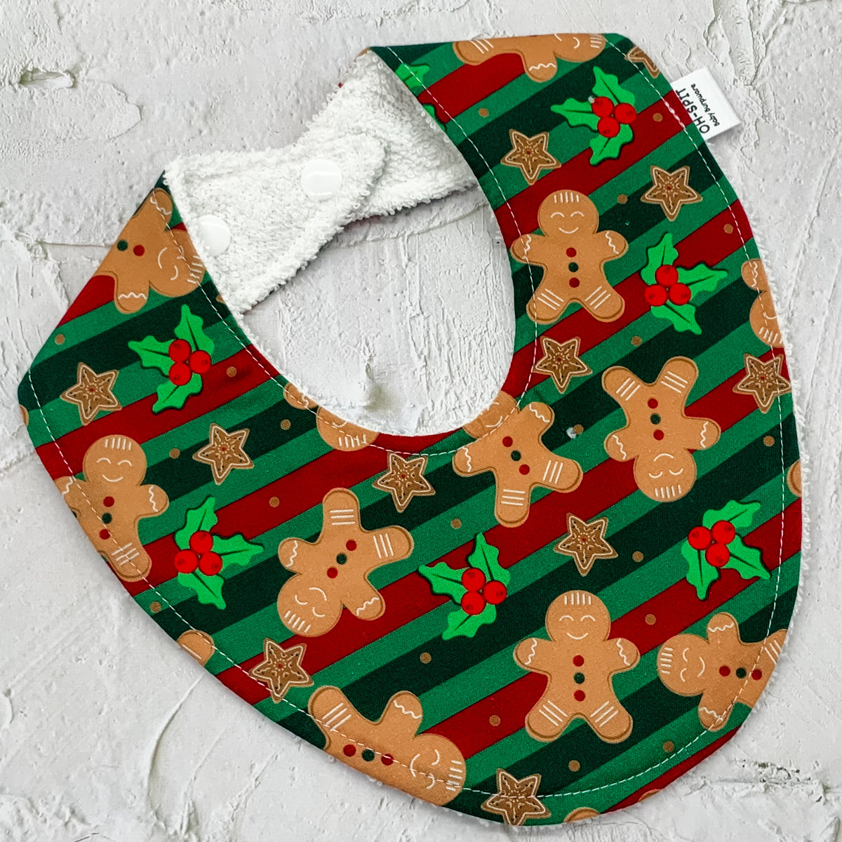 Biscuit Buddies Christmas Signature Bib