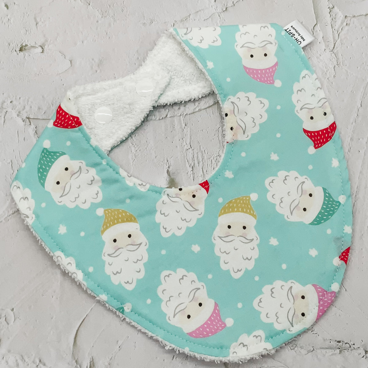 Santa's Friends Christmas Signature Bib