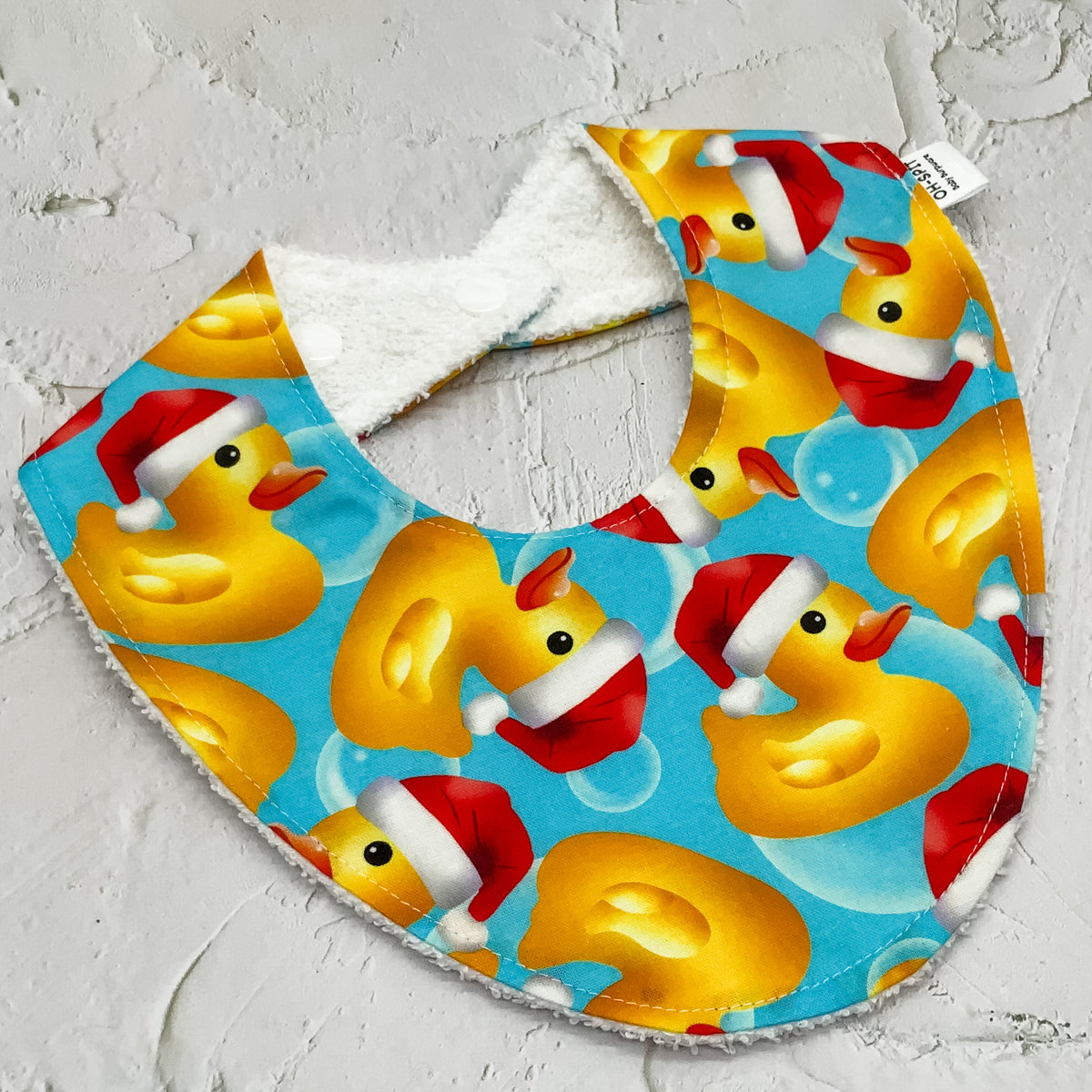 Duckie Christmas Signature Bib