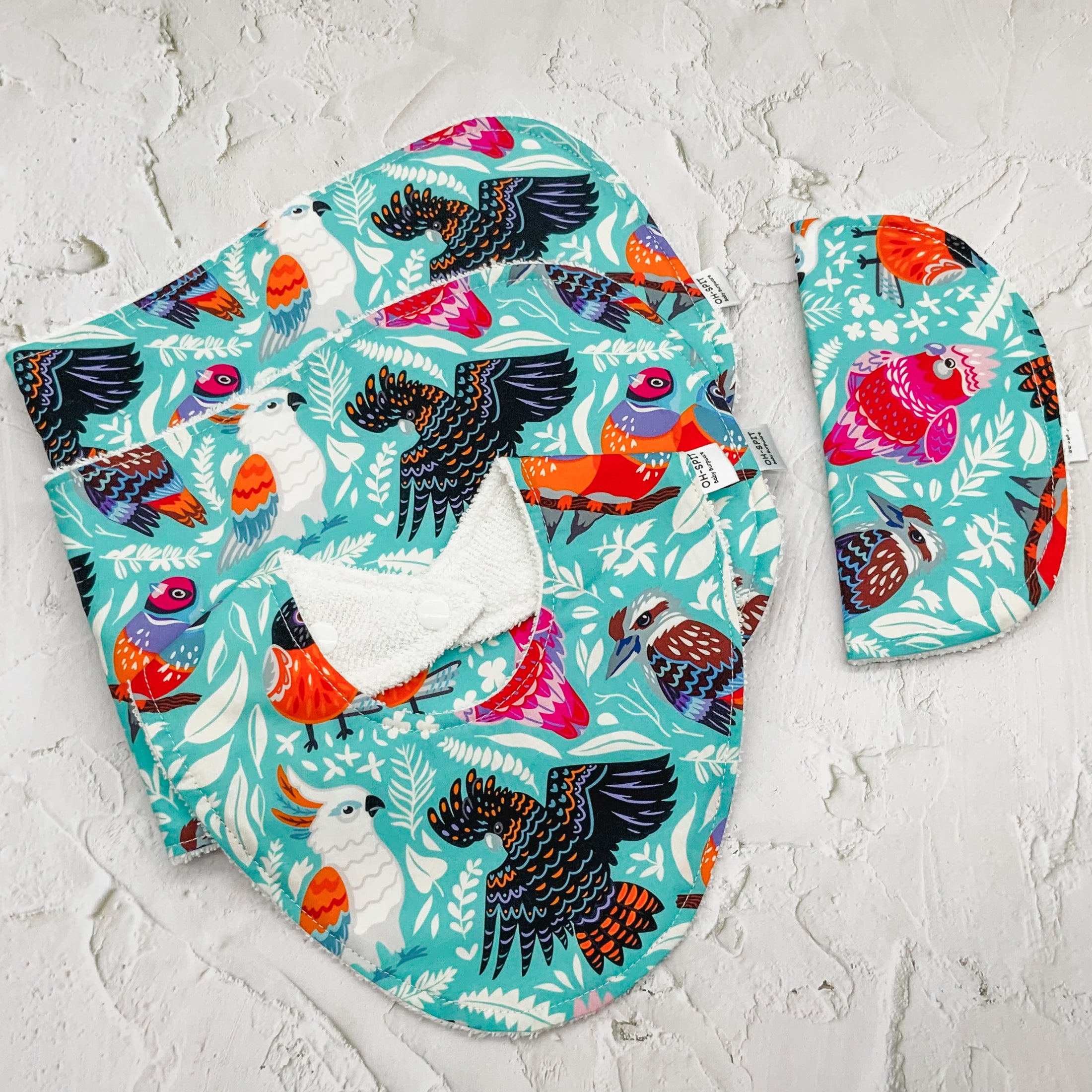 Baby Gift Set - Aussie Birds Teal