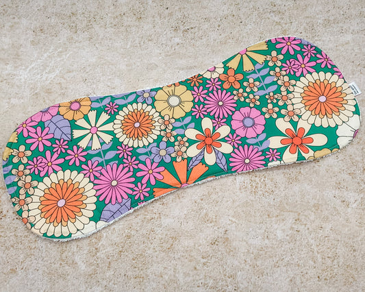 Flower Power Burp Cloths