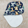 Load image into Gallery viewer, Aussie Mates Navy Burp Cloths
