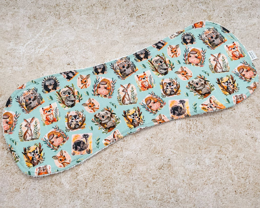 Aussie Friends Burp Cloths