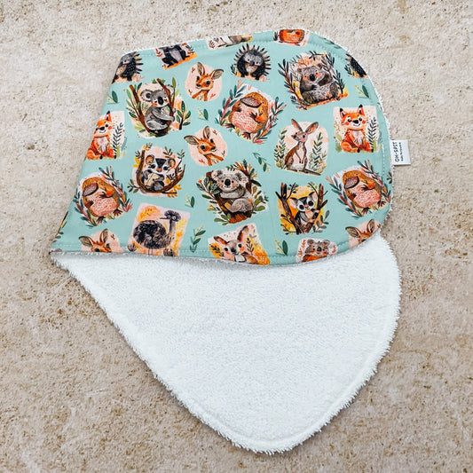 Aussie Friends Burp Cloths