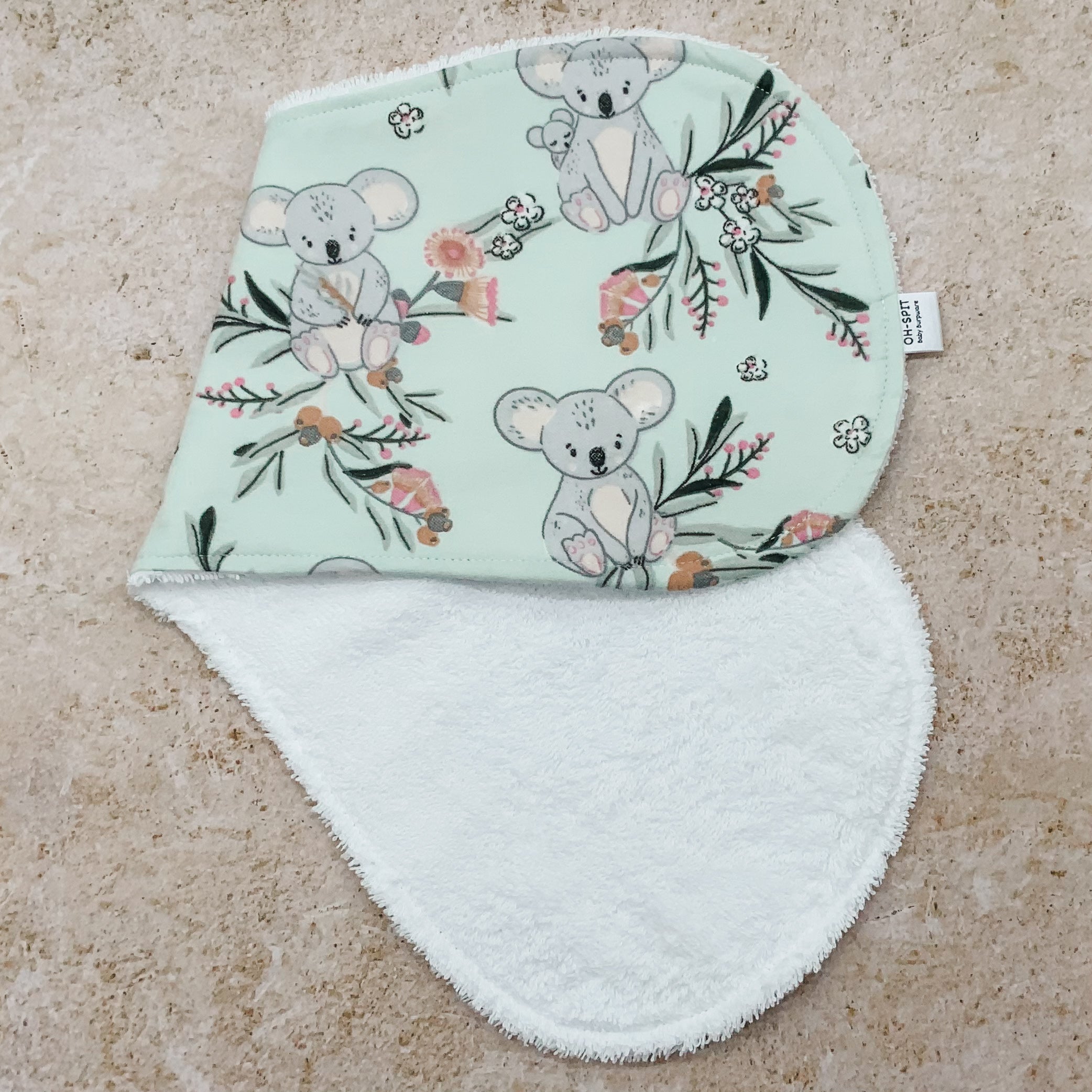 Soft Koalaty Burp Cloths