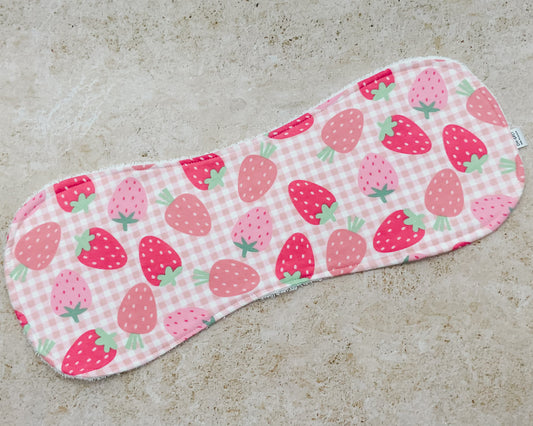 Soft Berrylicious Burp Cloths