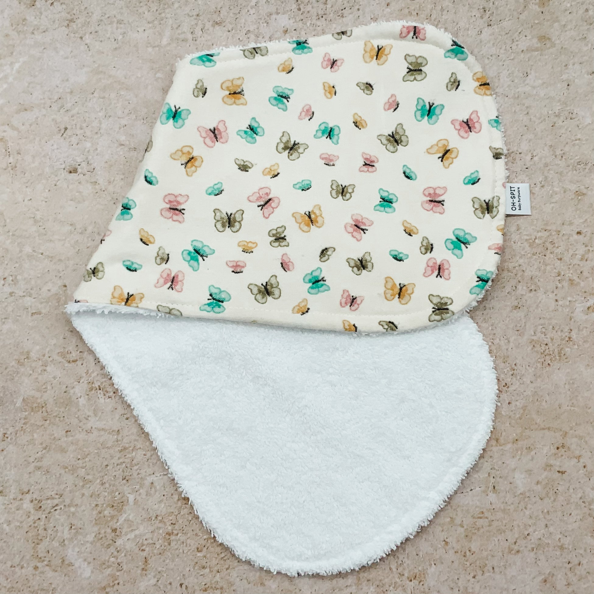 Soft Butterfly Kisses Burp Cloths