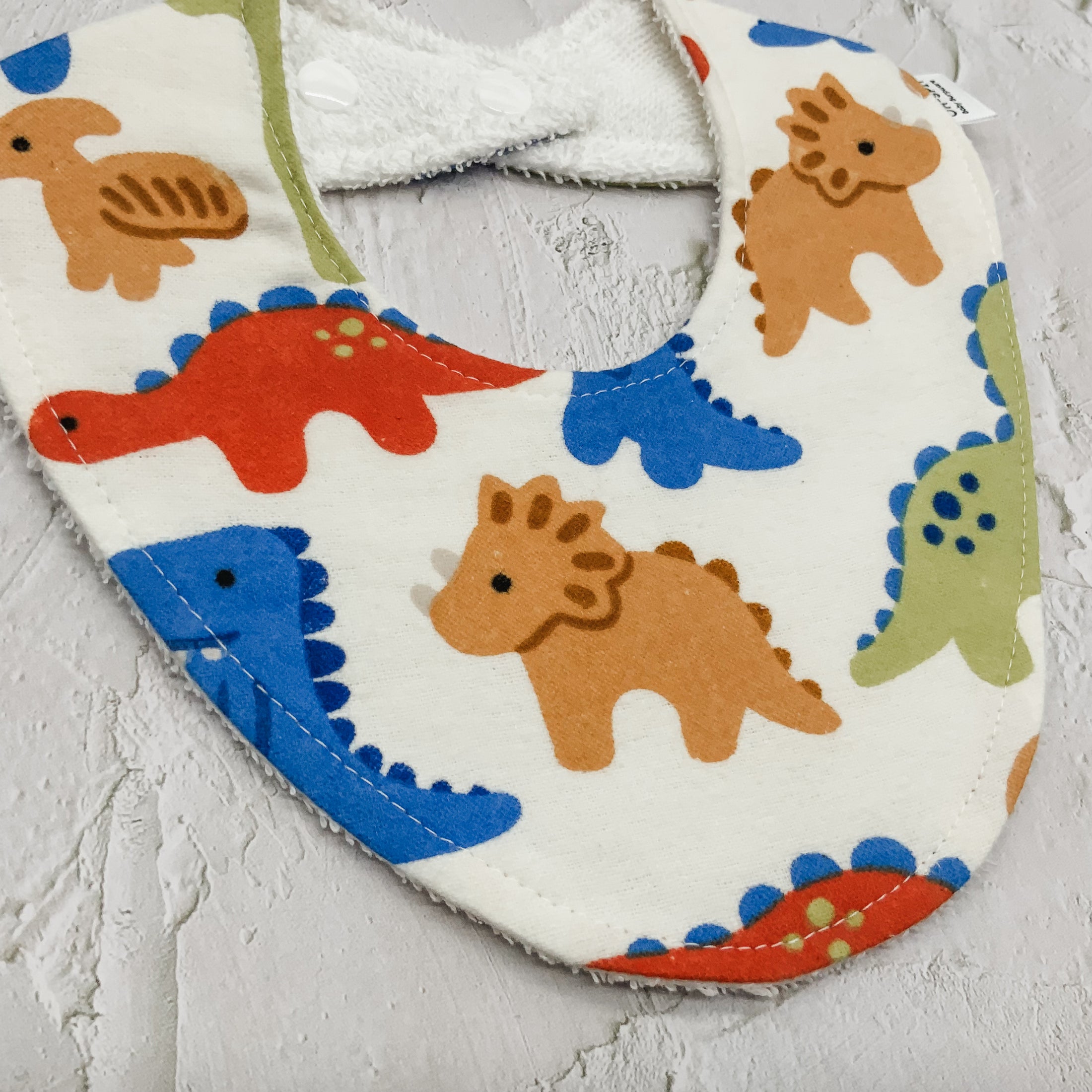 Soft Dinosaur Buddies Signature Bib