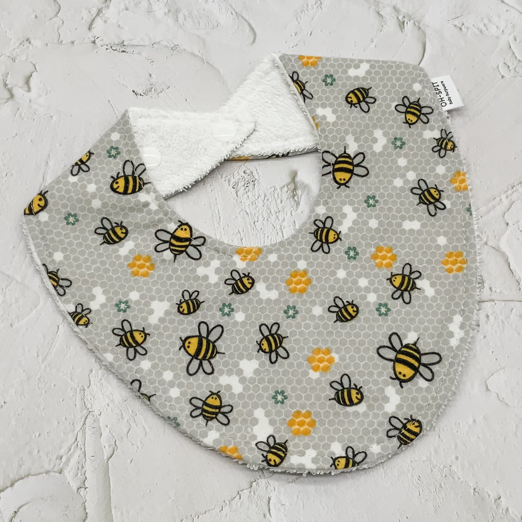 Soft Buzz Buzz Signature Bib