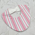 Load image into Gallery viewer, Soft Pink Stripes Signature Bib

