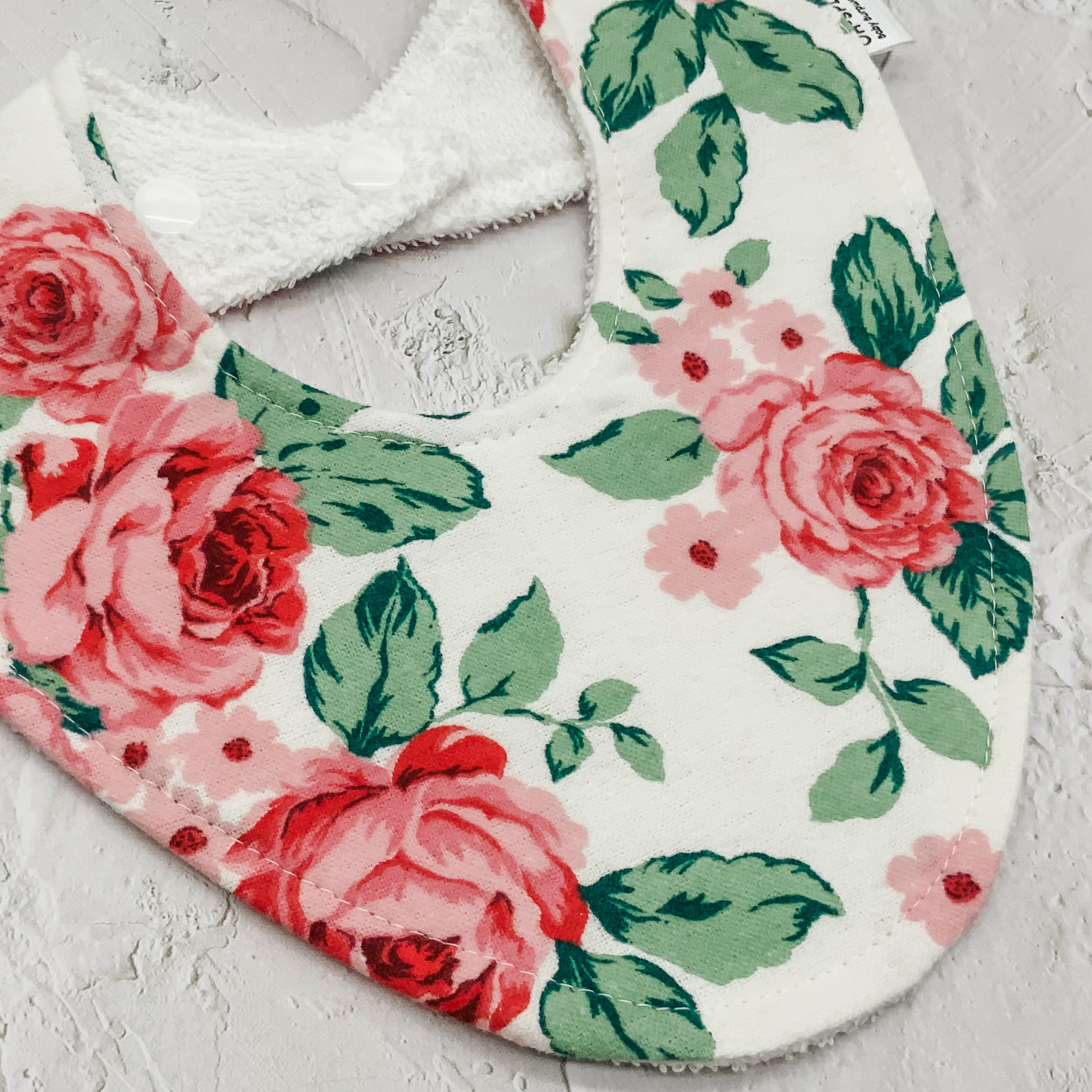 Soft Secret Garden Signature Bib